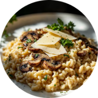 Creamy Mushroom Risotto