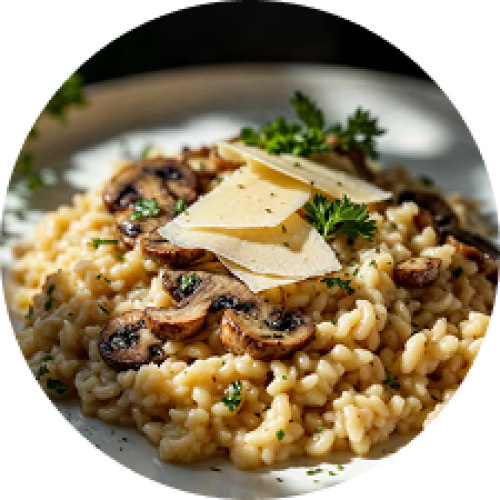 Creamy Mushroom Risotto