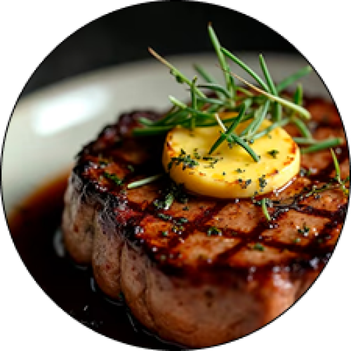 Grilled Garlic Butter Steak